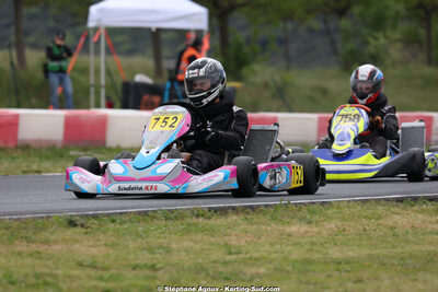 26 & 27/04/2025 : 3ème manche du Championnat du Sud au circuit Fun Kart Brissac (photos Stéphane Agnus) 2025 — karting