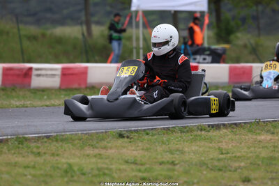 26 & 27/04/2025 : 3ème manche du Championnat du Sud au circuit Fun Kart Brissac (photos Stéphane Agnus) 2025 — karting