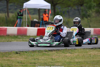26 & 27/04/2025 : 3ème manche du Championnat du Sud au circuit Fun Kart Brissac (photos Stéphane Agnus) 2025 — karting