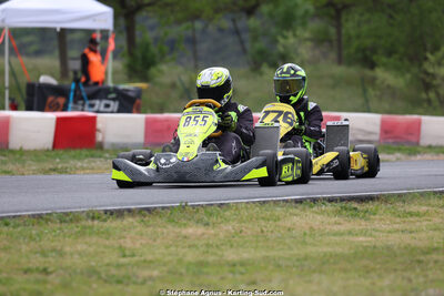 26 & 27/04/2025 : 3ème manche du Championnat du Sud au circuit Fun Kart Brissac (photos Stéphane Agnus) 2025 — karting
