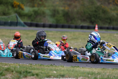 Lucas REDOUTE — 26 & 27/04/2025 : 3ème manche du Championnat du Sud au circuit Fun Kart Brissac (photos Stéphane Agnus) 2025 — karting