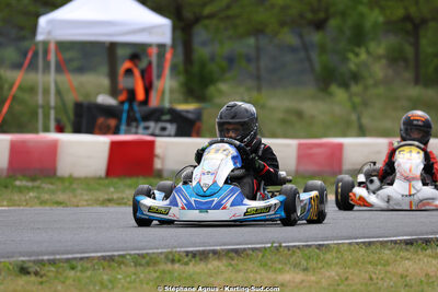 Lucas REDOUTE — 26 & 27/04/2025 : 3ème manche du Championnat du Sud au circuit Fun Kart Brissac (photos Stéphane Agnus) 2025 — karting