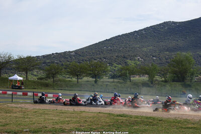 26 & 27/04/2025 : 3ème manche du Championnat du Sud au circuit Fun Kart Brissac (photos Stéphane Agnus) 2025 — karting