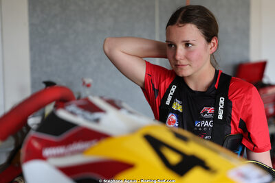 Charline CORDIER — 26 & 27/04/2025 : 3ème manche du Championnat du Sud au circuit Fun Kart Brissac (photos Stéphane Agnus) 2025 — karting