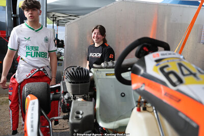 Laurena PEREIRA, Sacha CATALA — 26 & 27/04/2025 : 3ème manche du Championnat du Sud au circuit Fun Kart Brissac (photos Stéphane Agnus) 2025 — karting