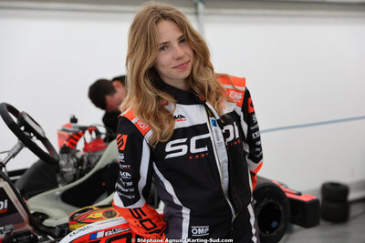 Cléa BOURACHOT — 26 & 27/04/2025 : 3ème manche du Championnat du Sud au circuit Fun Kart Brissac (photos Stéphane Agnus) 2025 — karting