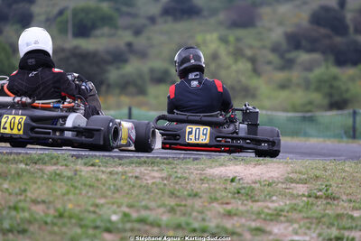 26 & 27/04/2025 : 3ème manche du Championnat du Sud au circuit Fun Kart Brissac (photos Stéphane Agnus) 2025 — karting