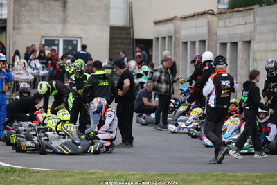 26 & 27/04/2025 : 3ème manche du Championnat du Sud au circuit Fun Kart Brissac (photos Stéphane Agnus) 2025 — karting