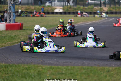 26 & 27/04/2025 : 3ème manche du Championnat du Sud au circuit Fun Kart Brissac (photos Stéphane Agnus) 2025 — karting