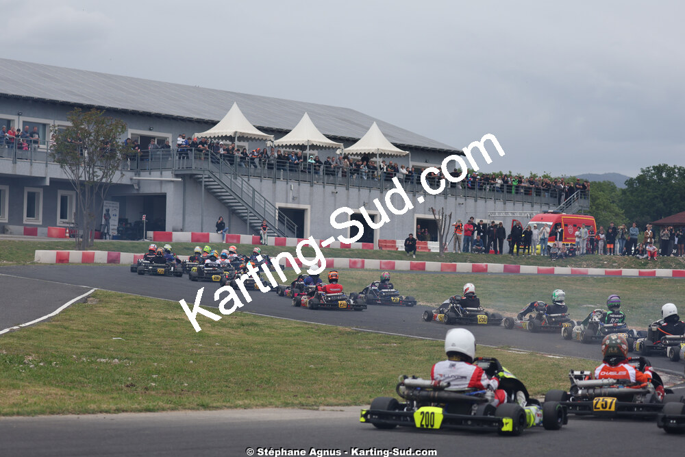 26 & 27/04/2025 : 3ème manche du Championnat du Sud au circuit Fun Kart Brissac (photos Stéphane Agnus) 2025 — karting