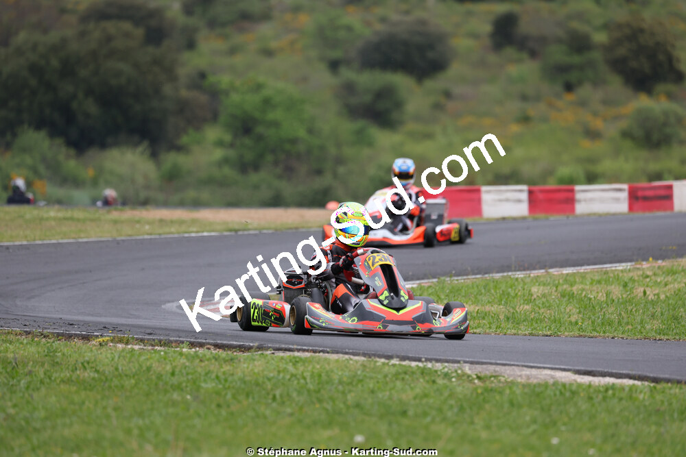 26 & 27/04/2025 : 3ème manche du Championnat du Sud au circuit Fun Kart Brissac (photos Stéphane Agnus) 2025 — karting