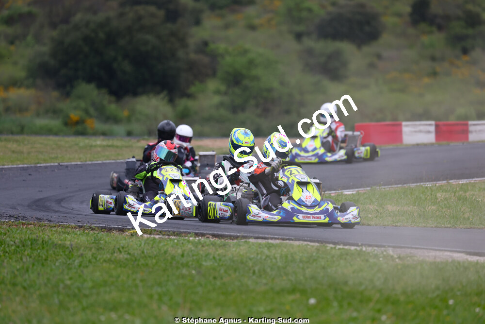 26 & 27/04/2025 : 3ème manche du Championnat du Sud au circuit Fun Kart Brissac (photos Stéphane Agnus) 2025 — karting