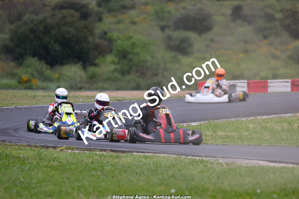 26 & 27/04/2025 : 3ème manche du Championnat du Sud au circuit Fun Kart Brissac (photos Stéphane Agnus) 2025 — karting