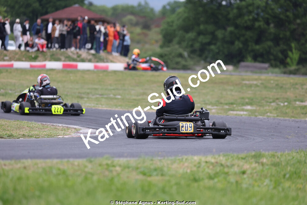 26 & 27/04/2025 : 3ème manche du Championnat du Sud au circuit Fun Kart Brissac (photos Stéphane Agnus) 2025 — karting