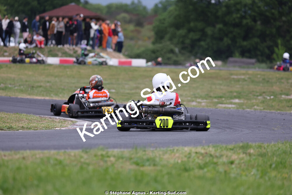26 & 27/04/2025 : 3ème manche du Championnat du Sud au circuit Fun Kart Brissac (photos Stéphane Agnus) 2025 — karting