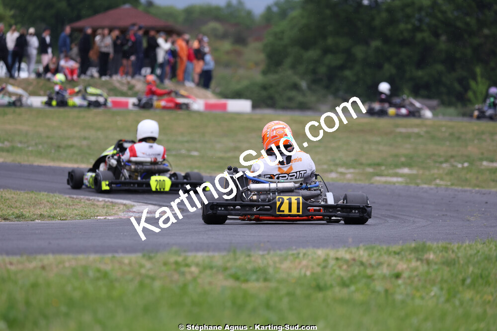 26 & 27/04/2025 : 3ème manche du Championnat du Sud au circuit Fun Kart Brissac (photos Stéphane Agnus) 2025 — karting