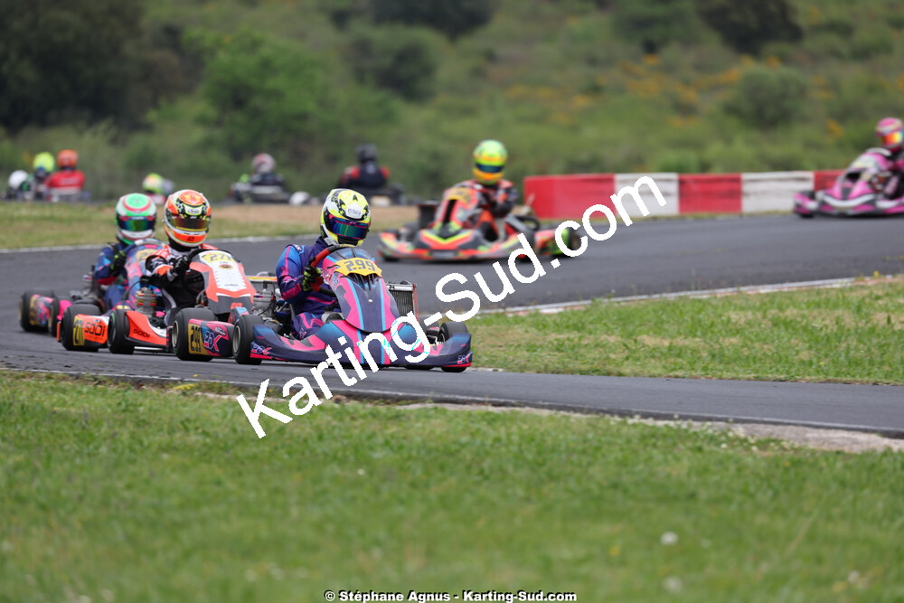 26 & 27/04/2025 : 3ème manche du Championnat du Sud au circuit Fun Kart Brissac (photos Stéphane Agnus) 2025 — karting