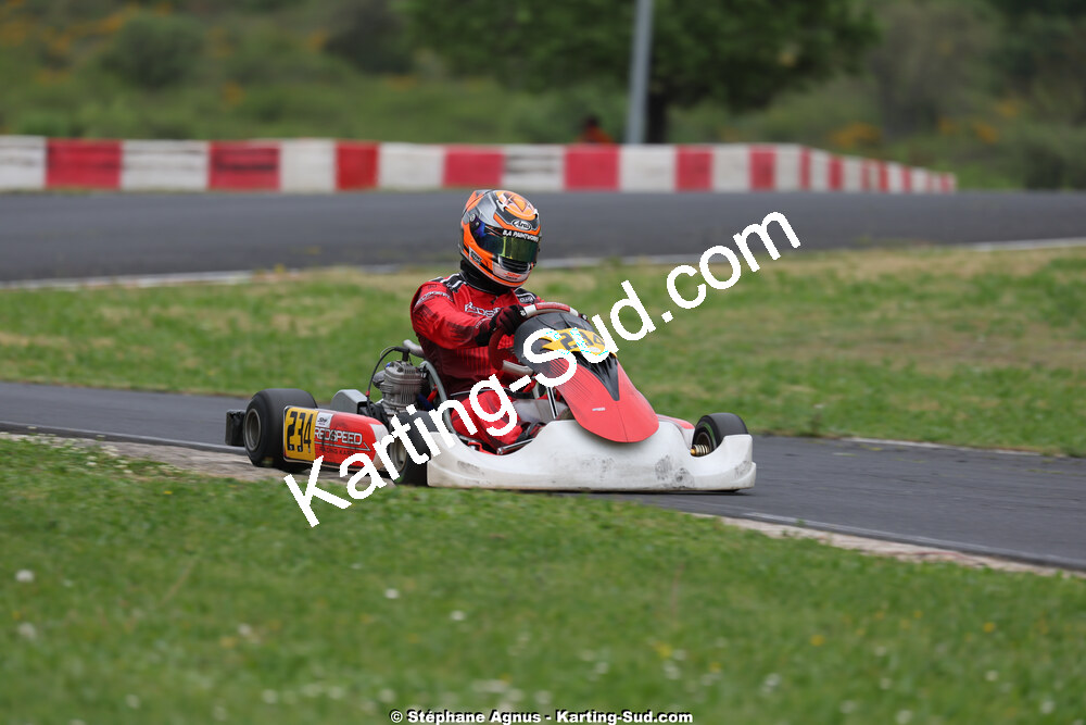 26 & 27/04/2025 : 3ème manche du Championnat du Sud au circuit Fun Kart Brissac (photos Stéphane Agnus) 2025 — karting