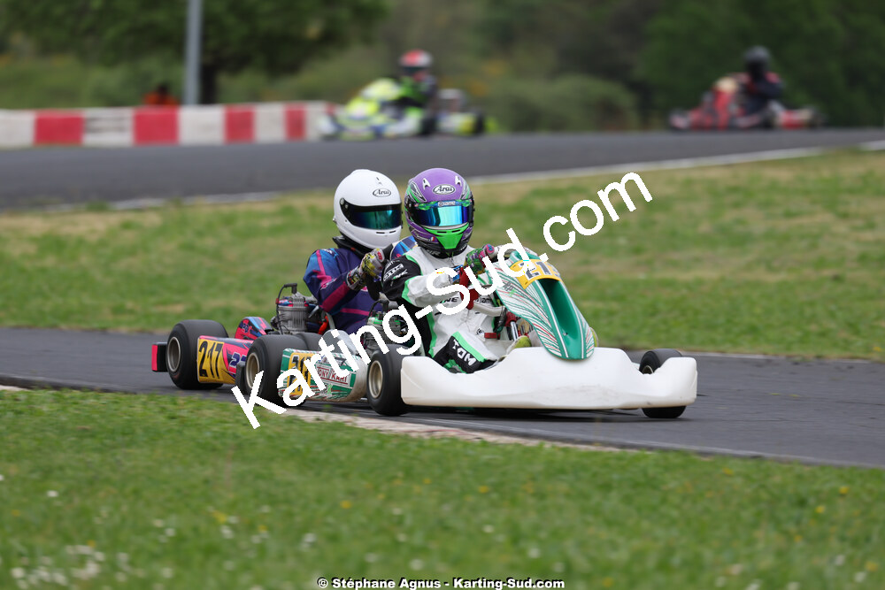 26 & 27/04/2025 : 3ème manche du Championnat du Sud au circuit Fun Kart Brissac (photos Stéphane Agnus) 2025 — karting