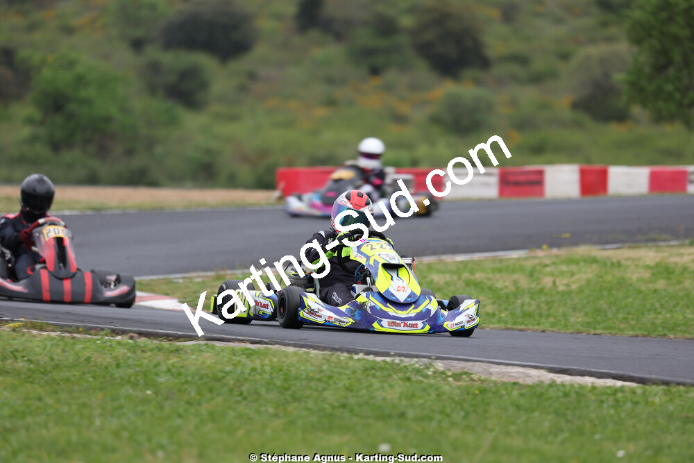 26 & 27/04/2025 : 3ème manche du Championnat du Sud au circuit Fun Kart Brissac (photos Stéphane Agnus) 2025 — karting