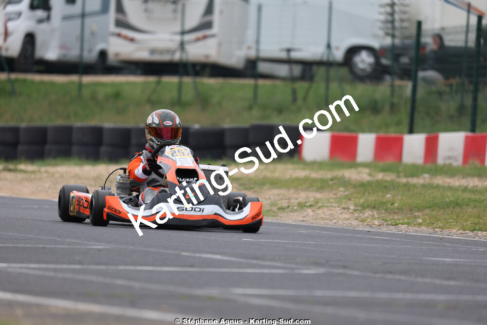 26 & 27/04/2025 : 3ème manche du Championnat du Sud au circuit Fun Kart Brissac (photos Stéphane Agnus) 2025 — karting