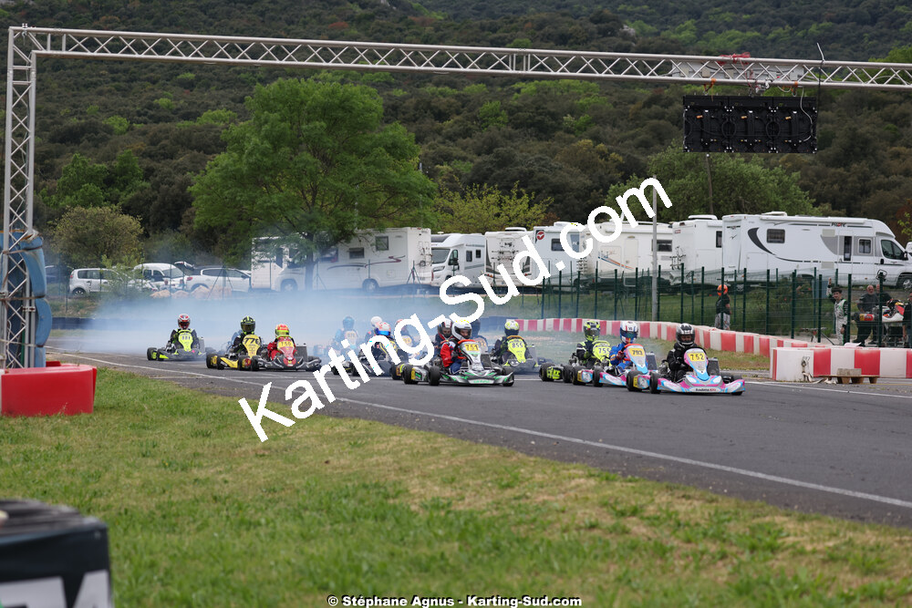 26 & 27/04/2025 : 3ème manche du Championnat du Sud au circuit Fun Kart Brissac (photos Stéphane Agnus) 2025 — karting