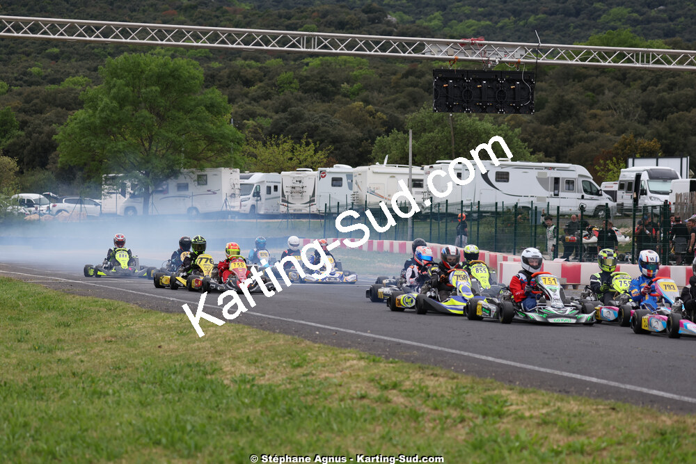 26 & 27/04/2025 : 3ème manche du Championnat du Sud au circuit Fun Kart Brissac (photos Stéphane Agnus) 2025 — karting