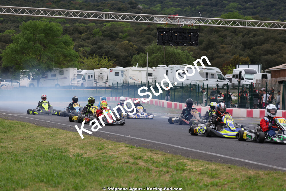 26 & 27/04/2025 : 3ème manche du Championnat du Sud au circuit Fun Kart Brissac (photos Stéphane Agnus) 2025 — karting