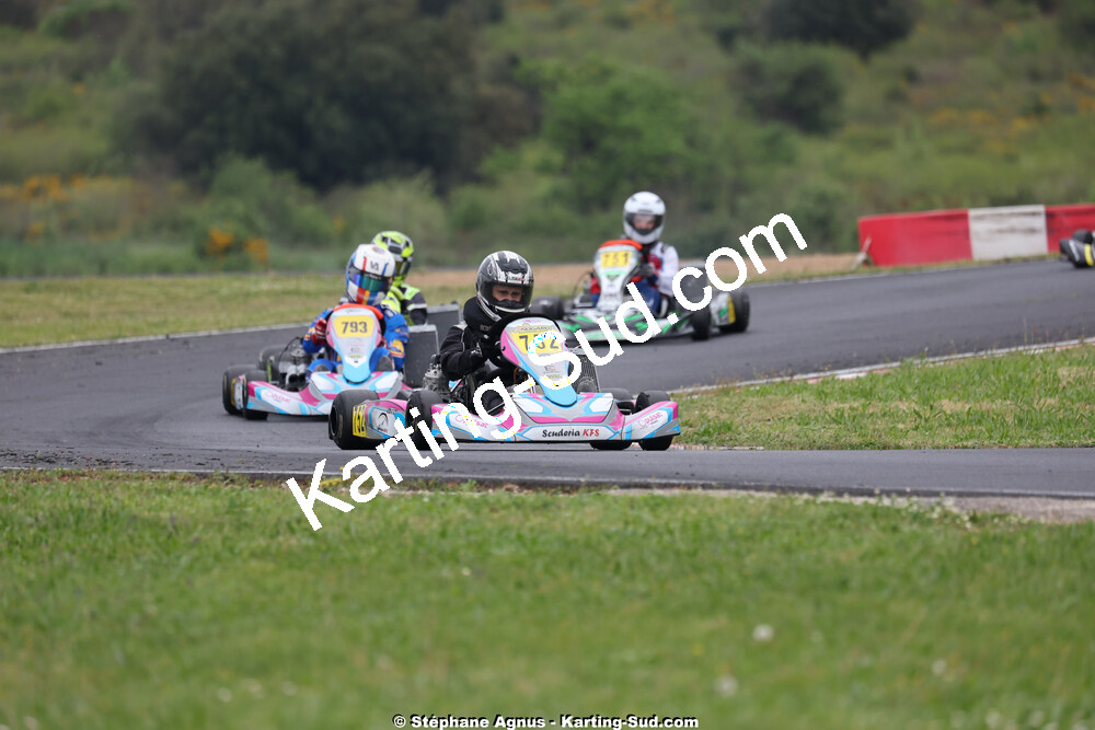 26 & 27/04/2025 : 3ème manche du Championnat du Sud au circuit Fun Kart Brissac (photos Stéphane Agnus) 2025 — karting