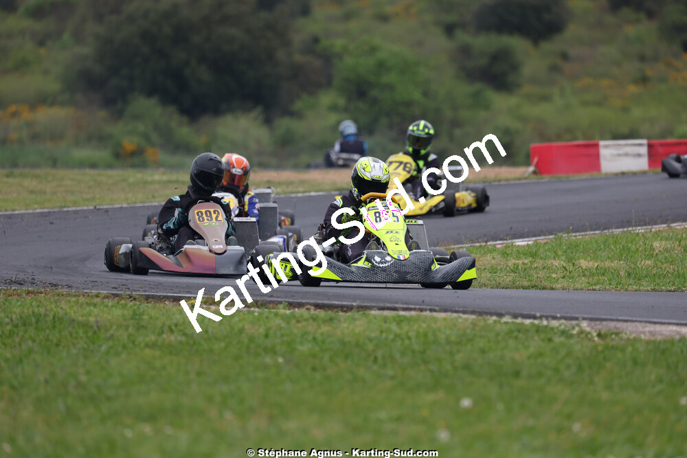 26 & 27/04/2025 : 3ème manche du Championnat du Sud au circuit Fun Kart Brissac (photos Stéphane Agnus) 2025 — karting