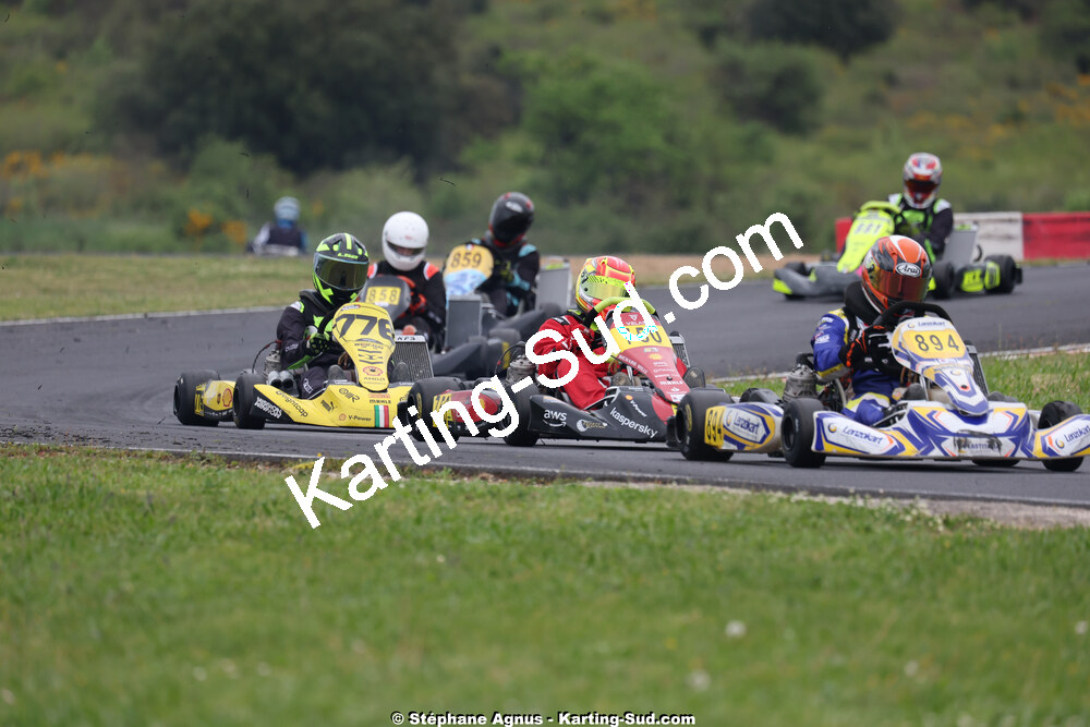 26 & 27/04/2025 : 3ème manche du Championnat du Sud au circuit Fun Kart Brissac (photos Stéphane Agnus) 2025 — karting