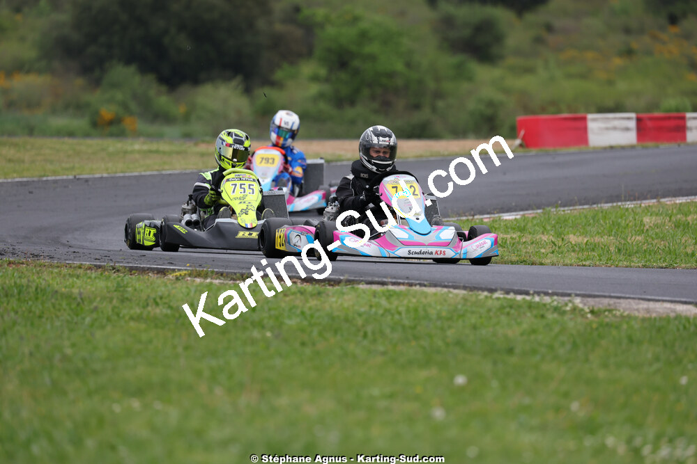 26 & 27/04/2025 : 3ème manche du Championnat du Sud au circuit Fun Kart Brissac (photos Stéphane Agnus) 2025 — karting