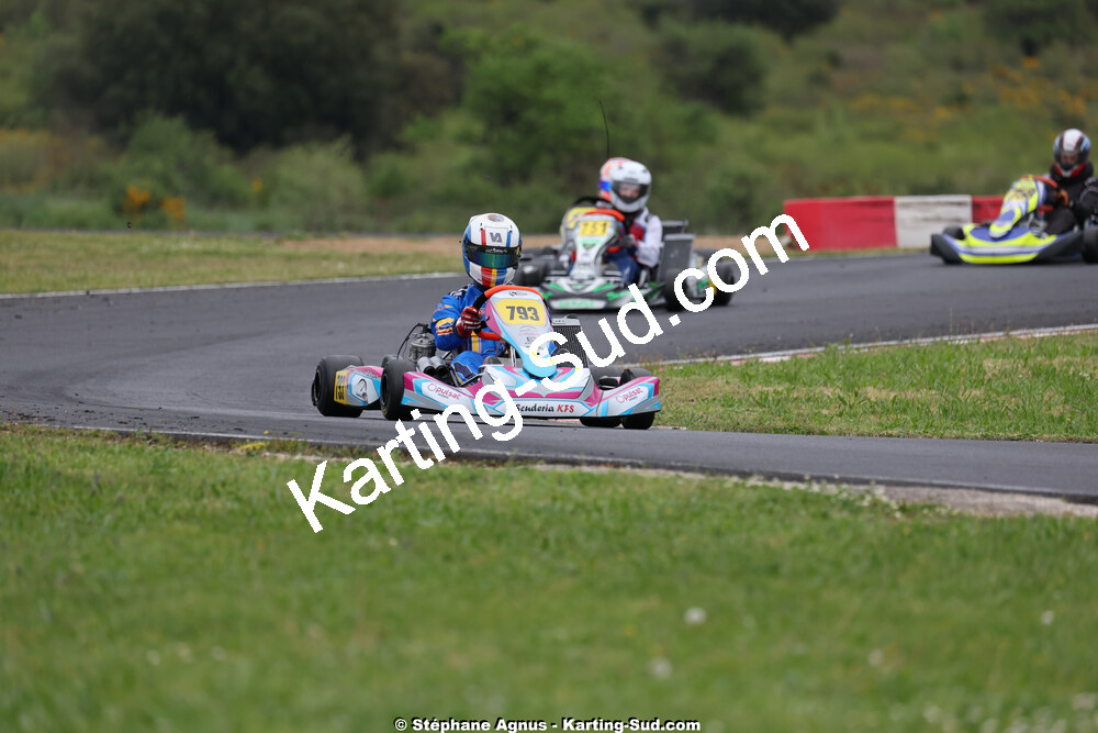 26 & 27/04/2025 : 3ème manche du Championnat du Sud au circuit Fun Kart Brissac (photos Stéphane Agnus) 2025 — karting