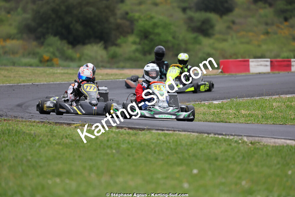 26 & 27/04/2025 : 3ème manche du Championnat du Sud au circuit Fun Kart Brissac (photos Stéphane Agnus) 2025 — karting
