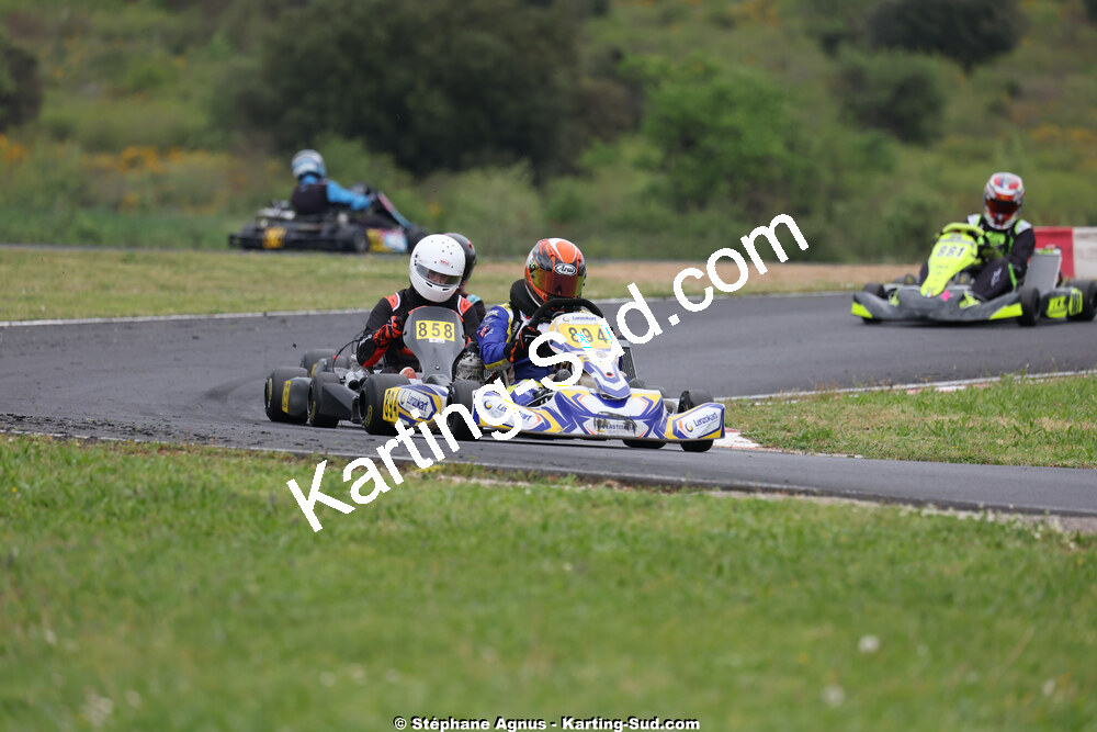 26 & 27/04/2025 : 3ème manche du Championnat du Sud au circuit Fun Kart Brissac (photos Stéphane Agnus) 2025 — karting