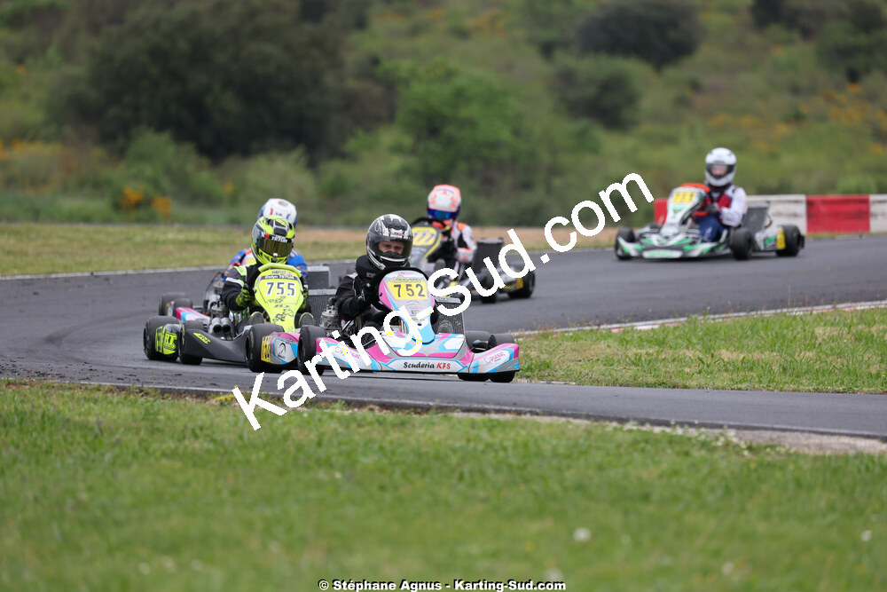 26 & 27/04/2025 : 3ème manche du Championnat du Sud au circuit Fun Kart Brissac (photos Stéphane Agnus) 2025 — karting
