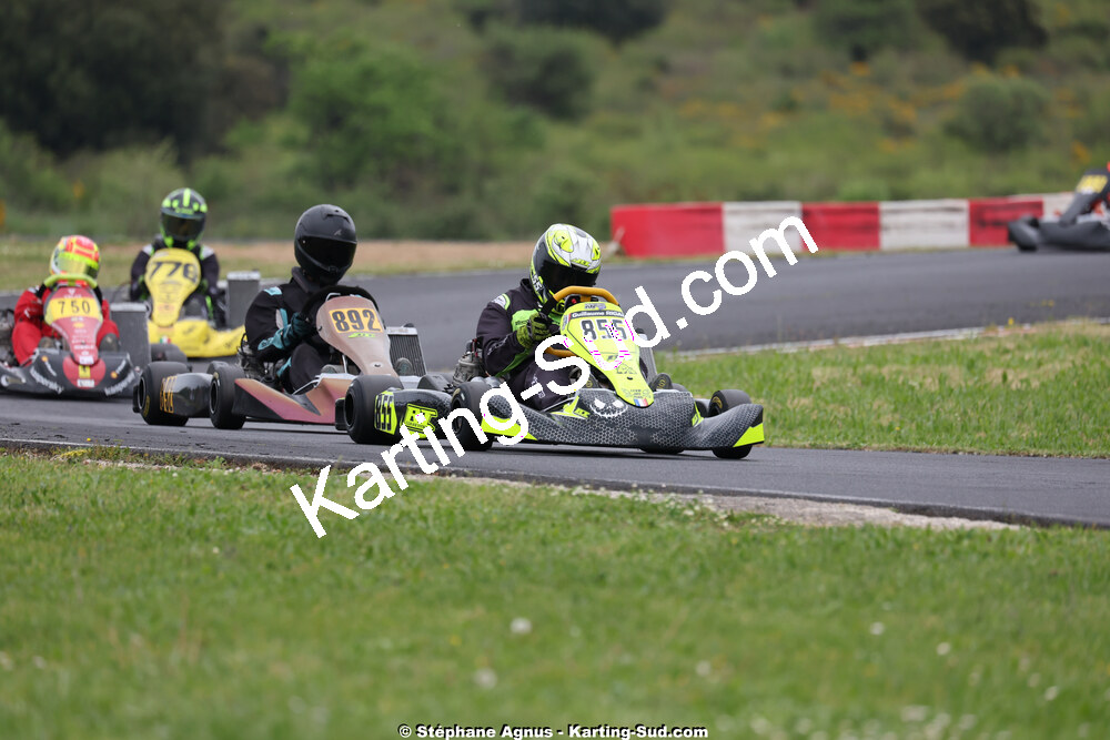 26 & 27/04/2025 : 3ème manche du Championnat du Sud au circuit Fun Kart Brissac (photos Stéphane Agnus) 2025 — karting