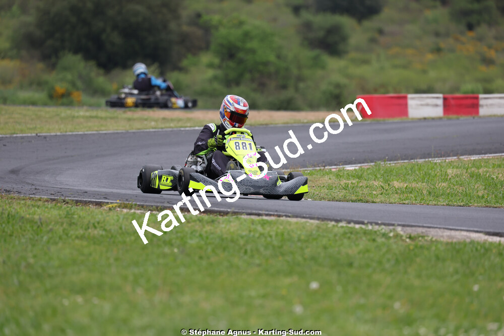 26 & 27/04/2025 : 3ème manche du Championnat du Sud au circuit Fun Kart Brissac (photos Stéphane Agnus) 2025 — karting