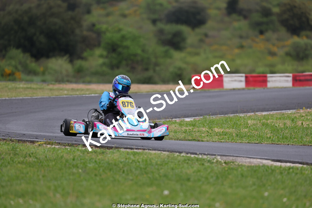 26 & 27/04/2025 : 3ème manche du Championnat du Sud au circuit Fun Kart Brissac (photos Stéphane Agnus) 2025 — karting