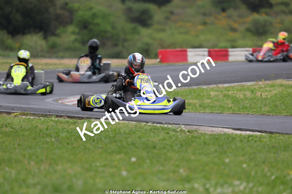 26 & 27/04/2025 : 3ème manche du Championnat du Sud au circuit Fun Kart Brissac (photos Stéphane Agnus) 2025 — karting