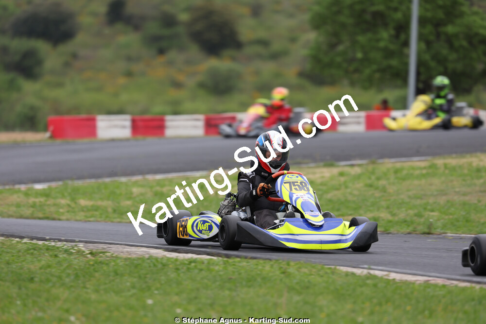 26 & 27/04/2025 : 3ème manche du Championnat du Sud au circuit Fun Kart Brissac (photos Stéphane Agnus) 2025 — karting