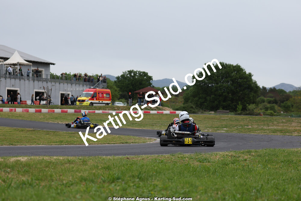 26 & 27/04/2025 : 3ème manche du Championnat du Sud au circuit Fun Kart Brissac (photos Stéphane Agnus) 2025 — karting