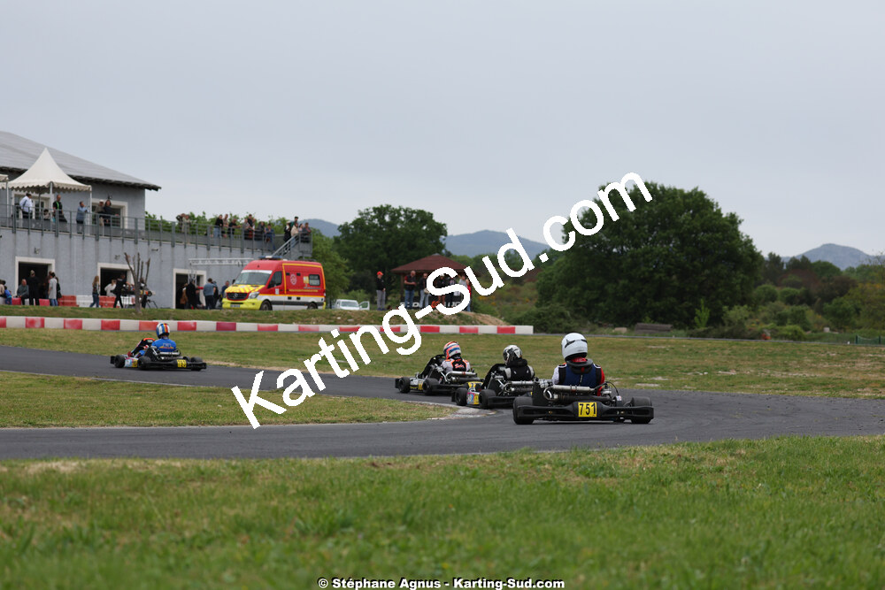 26 & 27/04/2025 : 3ème manche du Championnat du Sud au circuit Fun Kart Brissac (photos Stéphane Agnus) 2025 — karting