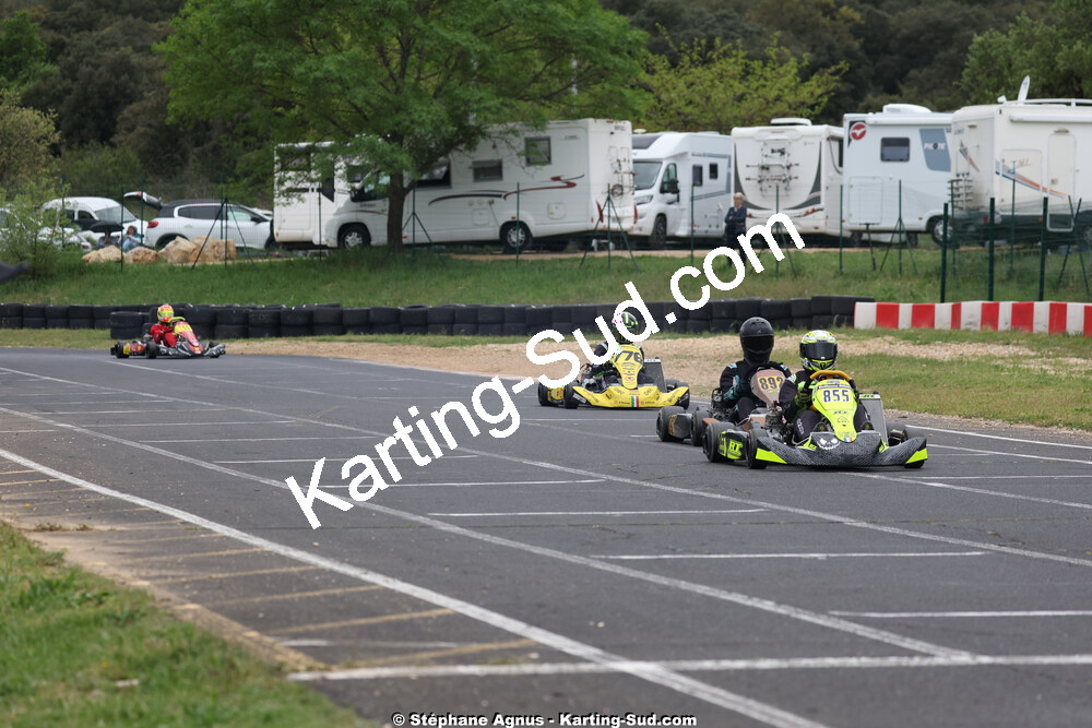 26 & 27/04/2025 : 3ème manche du Championnat du Sud au circuit Fun Kart Brissac (photos Stéphane Agnus) 2025 — karting