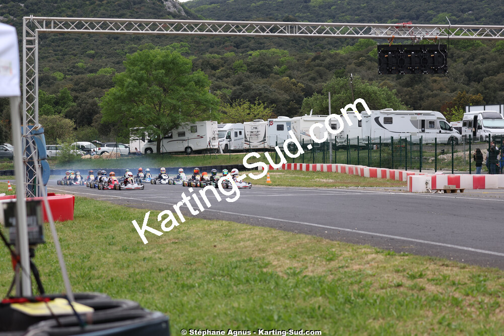 26 & 27/04/2025 : 3ème manche du Championnat du Sud au circuit Fun Kart Brissac (photos Stéphane Agnus) 2025 — karting