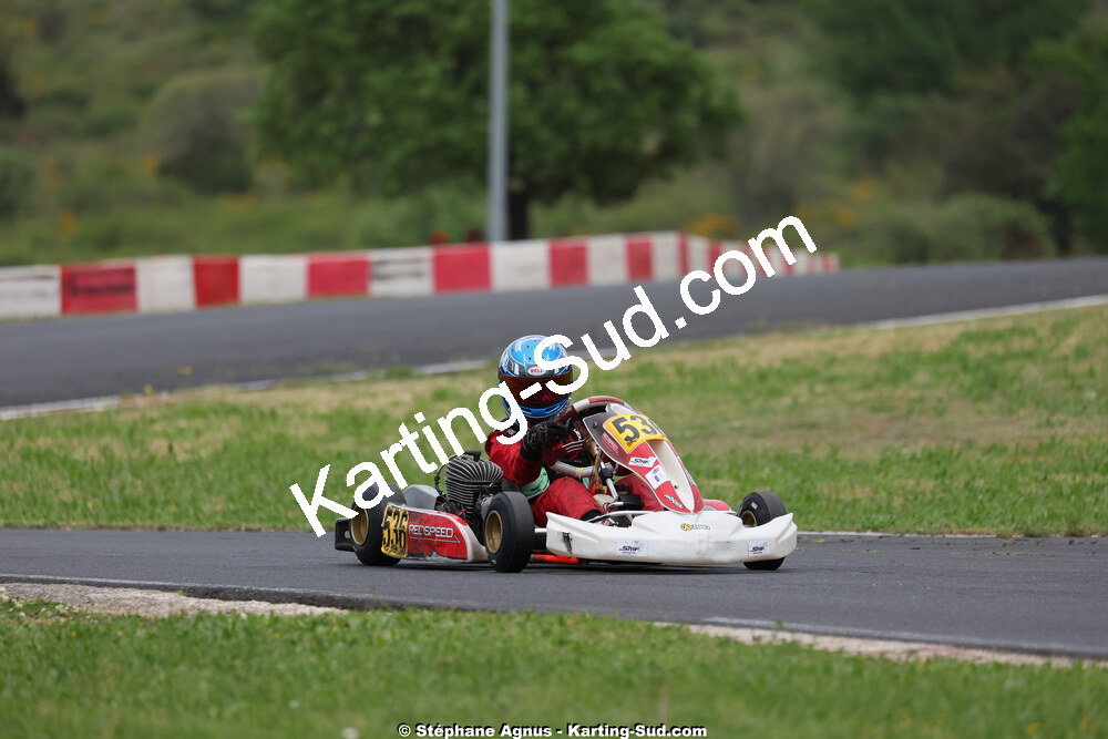 26 & 27/04/2025 : 3ème manche du Championnat du Sud au circuit Fun Kart Brissac (photos Stéphane Agnus) 2025 — karting