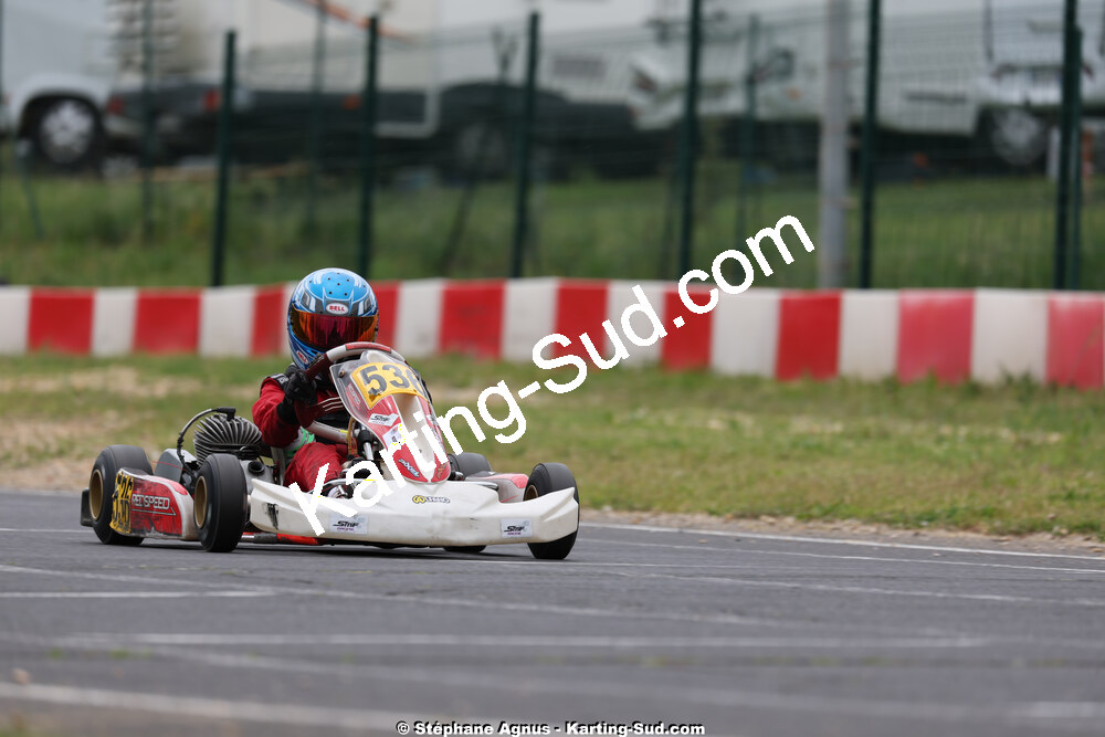 26 & 27/04/2025 : 3ème manche du Championnat du Sud au circuit Fun Kart Brissac (photos Stéphane Agnus) 2025 — karting
