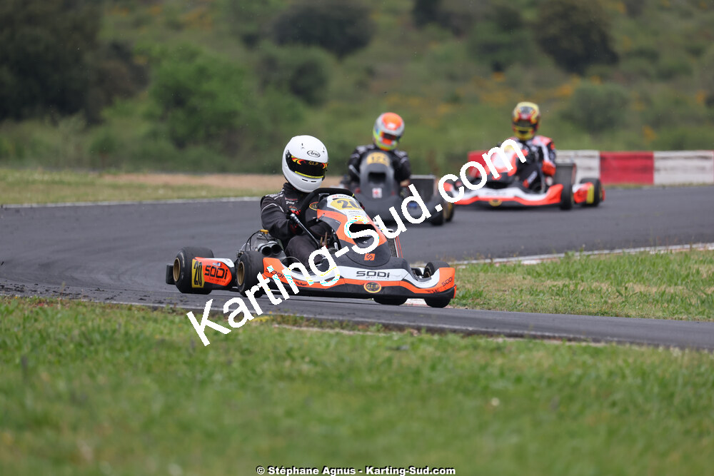 26 & 27/04/2025 : 3ème manche du Championnat du Sud au circuit Fun Kart Brissac (photos Stéphane Agnus) 2025 — karting
