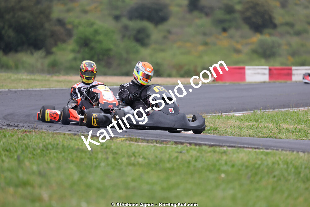 26 & 27/04/2025 : 3ème manche du Championnat du Sud au circuit Fun Kart Brissac (photos Stéphane Agnus) 2025 — karting