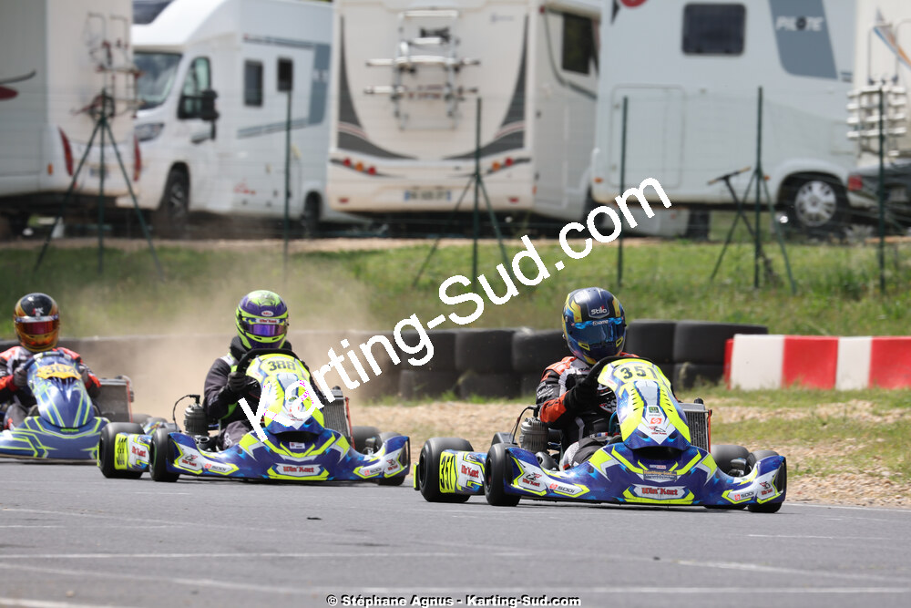 26 & 27/04/2025 : 3ème manche du Championnat du Sud au circuit Fun Kart Brissac (photos Stéphane Agnus) 2025 — karting